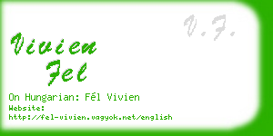 vivien fel business card